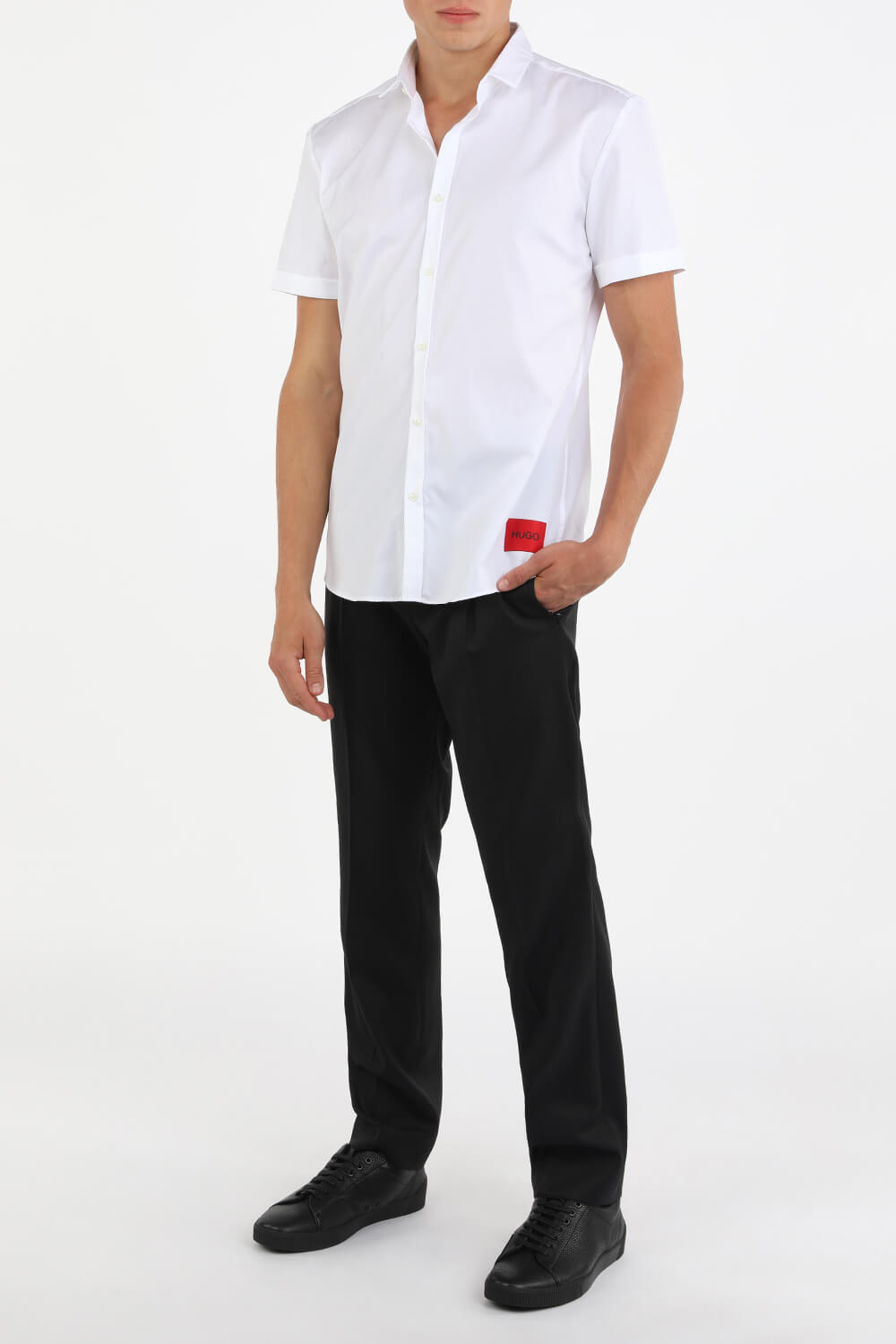 Slim-Fit Shirt in White